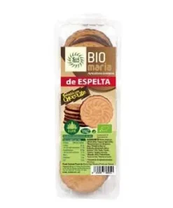 Alternative view of Galleta María de espelta bañada con chocolate Bio Sol Natural, 175 gr