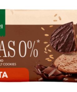 GALLETAS FINAS ESPELTA 0% BAÑADAS CHOCO NEGRO 88GR