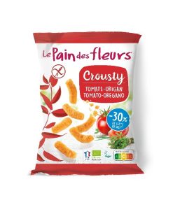 GANCHITO CROUSTY TOMATE OREGANO S/G BIO 75 G
