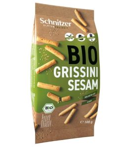 Alternative view of GRISSINI SESAMO SIN GLUTEN 100GR BIO