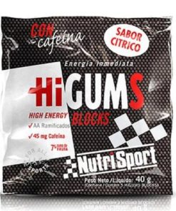 Alternative view of Higums con cafeína sabor cítricos 40 g