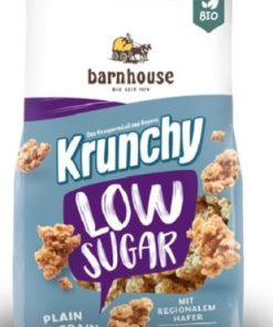 MUESLI KRUNCHY AVENA BAJO AZUCAR PLAIN G. BH BIO 375G