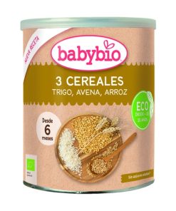 Alternative view of PAPILLA TRES CEREALES DESDE 6 MESES BIO 220GR