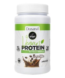 PROTEINA VEGANA CAPUCHINO 600 G SPORT LIVE DRASANVI