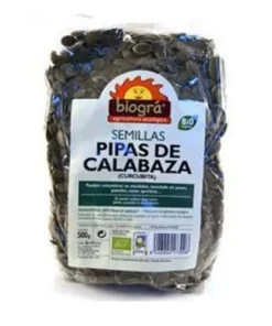 Pipas de Calabaza Bio Biográ, 500 gr