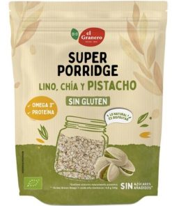 SUPERPORRIDGE SIN GLUTEN PISTACHO BIO 350GR