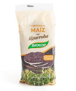 TORTITAS MAIZ ALGARROBA BIOCOP   100gr