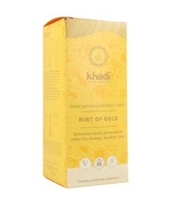 Alternative view of Tinte Herbal Rubio Dorado BIO, 100g. Khadi