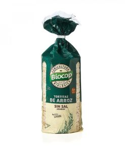 Alternative view of Tortitas de Arroz Integral Biocop Sin Sal (200 gr)