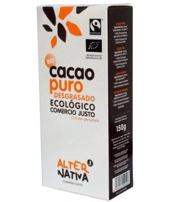 Alternative view of Cacao Puro Desgrasado BIO, 150g. Alternativa 3