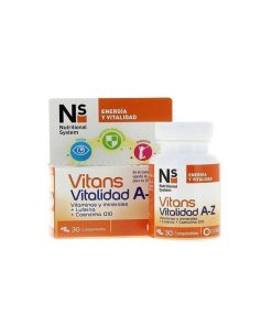 Alternative view of NS Vitans Vitalidad A-Z 30 Comprimidos