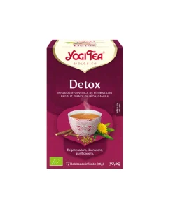 Alternative view of Infusión Detox Yogi Tea, 17 bolsitas