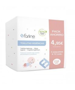 Alternative view of Farline Toallitas Tri-Pack
