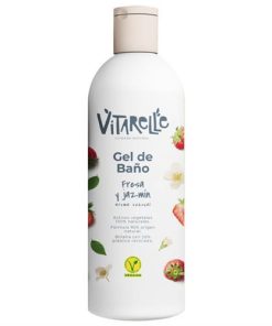 Gel de Baño Fresa y Jazmin Sensual Vitarelle Vegano 750ml