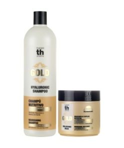 Alternative view of thPharma Hyaluronic Gold-Pack Champú 1000ml + Mascarilla 400ml