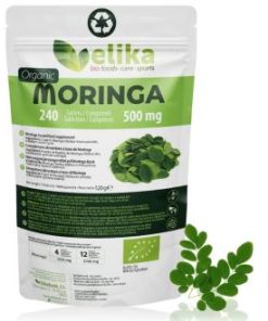 Alternative view of Moringa, BIO. 240 comp. Elika Foods