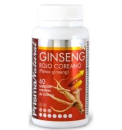 Ginseng Rojo Coreano 60 Capsulas Prisma Natural