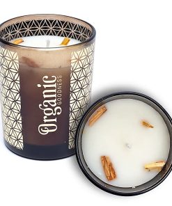Alternative view of Vela perfumada palo santo y cedro Organic Goodness 11X9cm