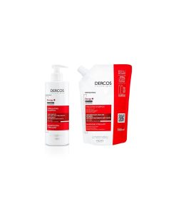 Vichy Dercos Pack Champú Energy Anticaida 400ml + Refill