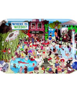 ¿Dónde está Weedo? Bandeja de Metal Mediana 17x28cm